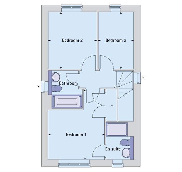 3 bed semi detached house 83211