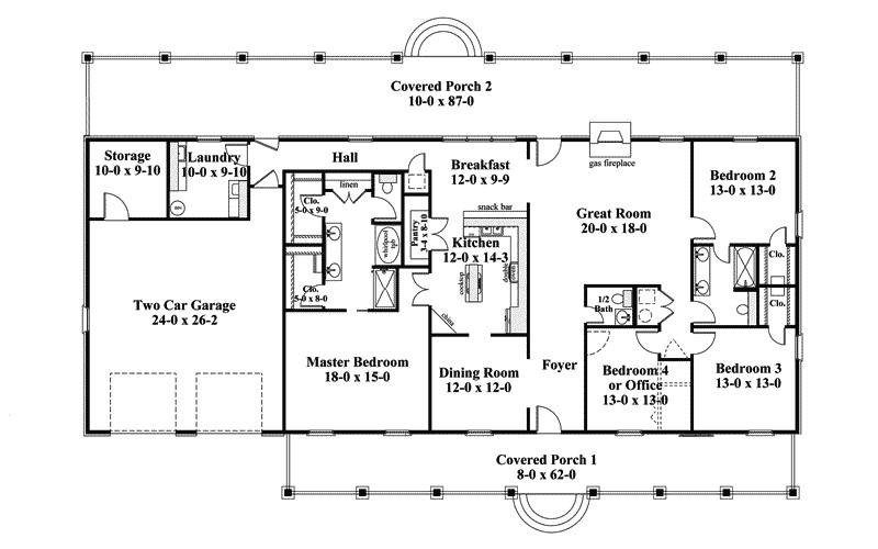traditional ranch house plans