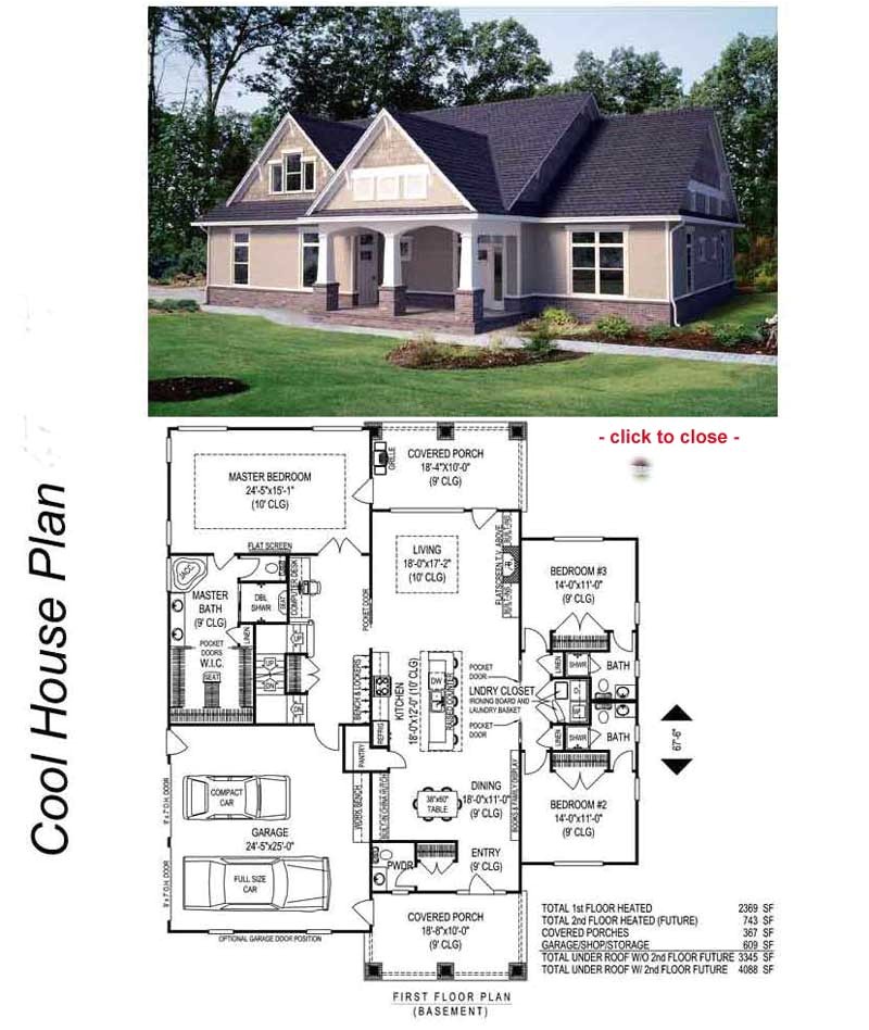 bungalow house design and floor plan