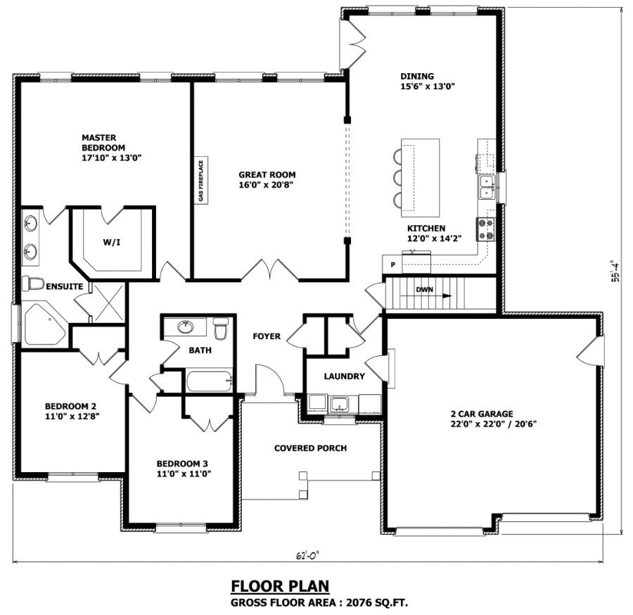 the north bay bungalow house plan