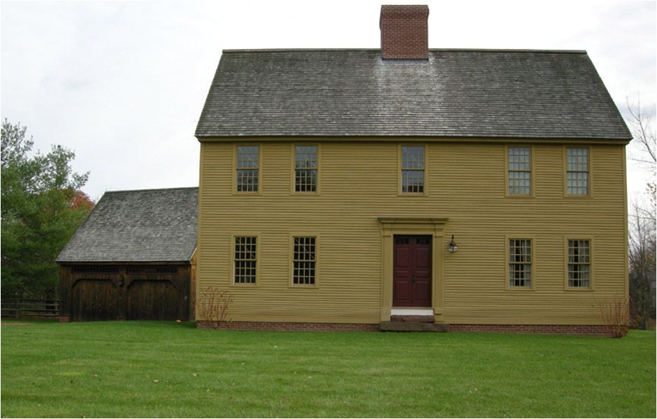 Colonial Reproduction House Plans Plougonver