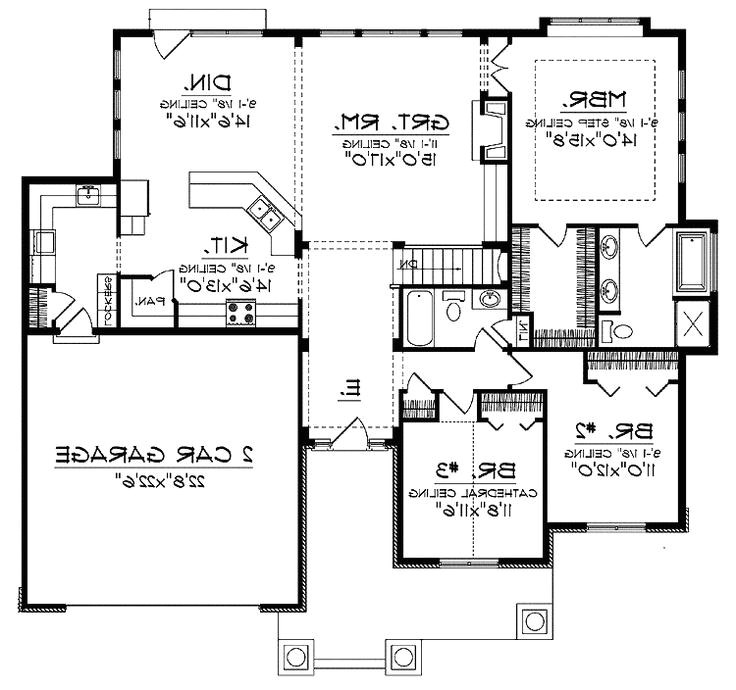 open concept house plans with photos