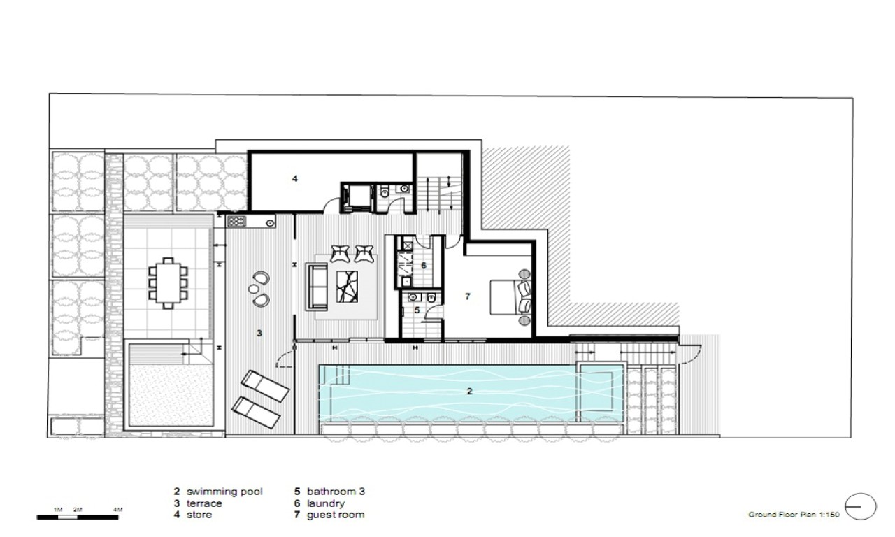 f7c69c97a747148f modern open floor house plans modern house dining room