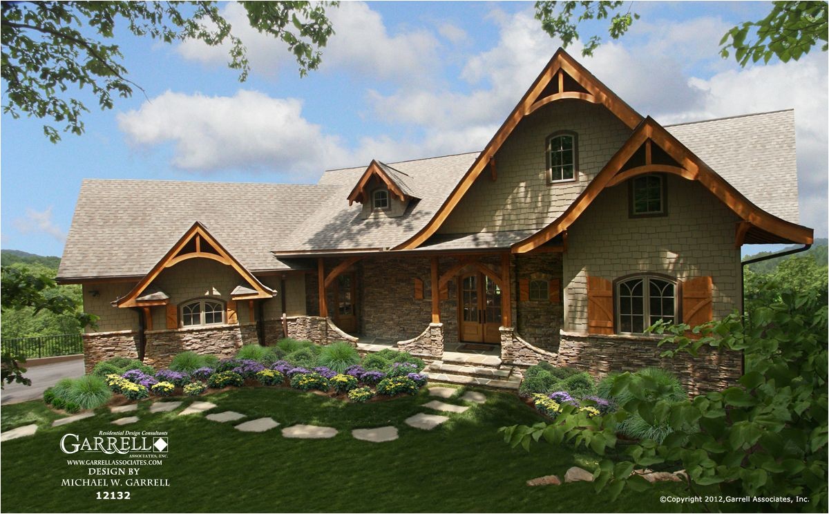 french country rustic home plans