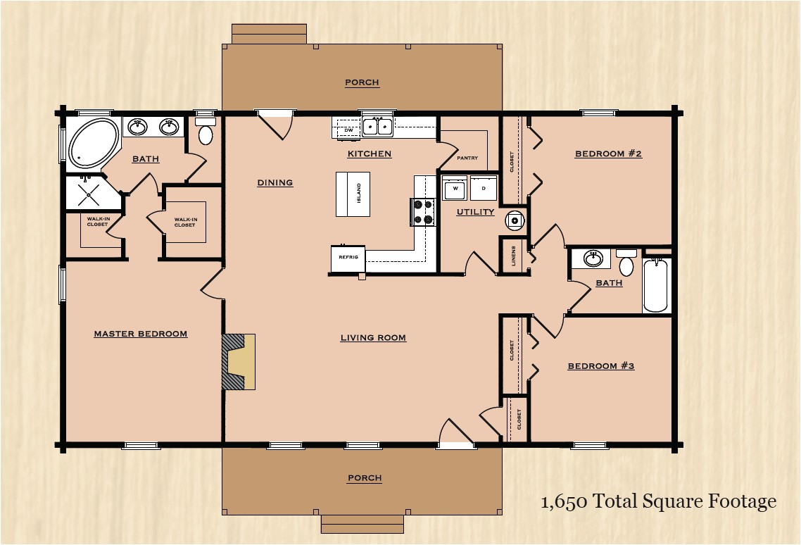 interesting country style floor plans