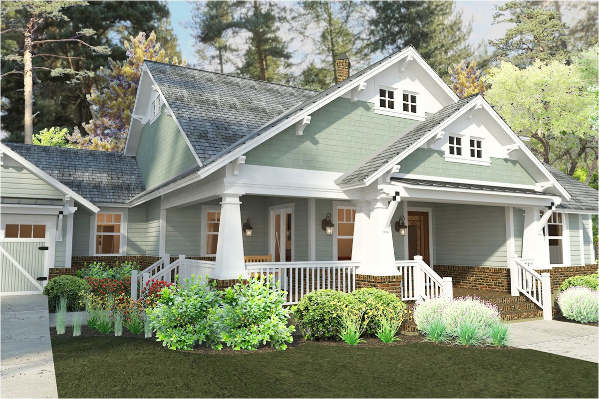 exclusive craftsman cottage house plans