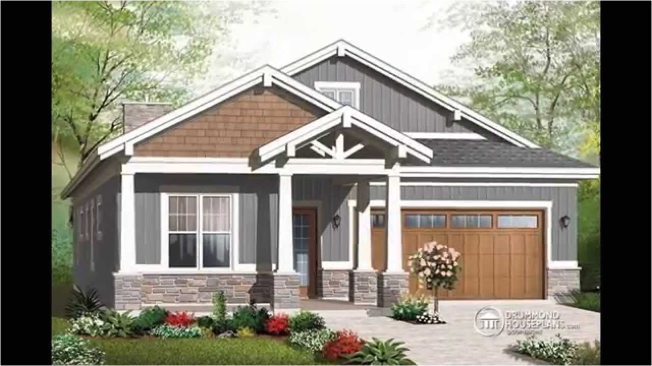 small craftsman cottage house plans