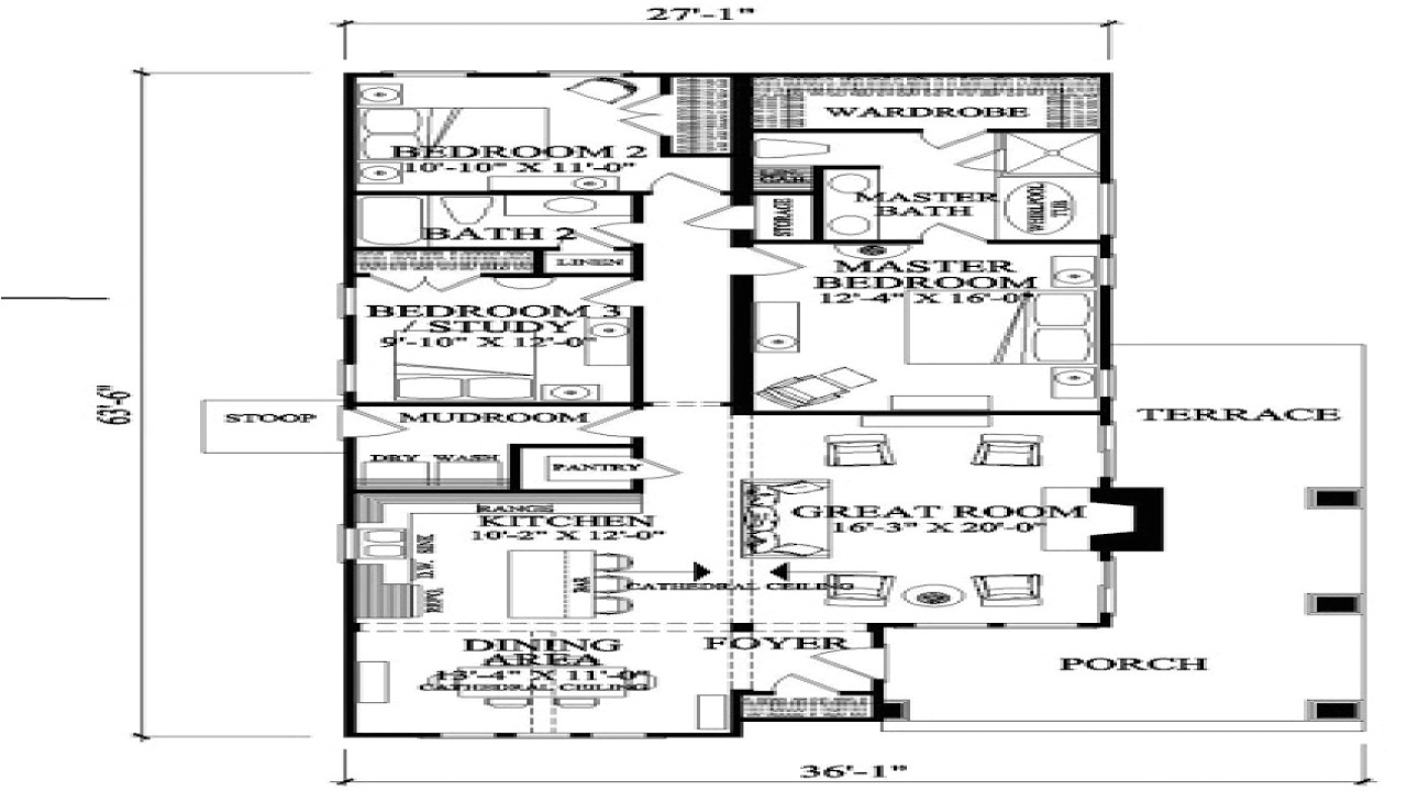 d9be23a116513f4d craftsman house floor plans narrow lot craftsman house plans