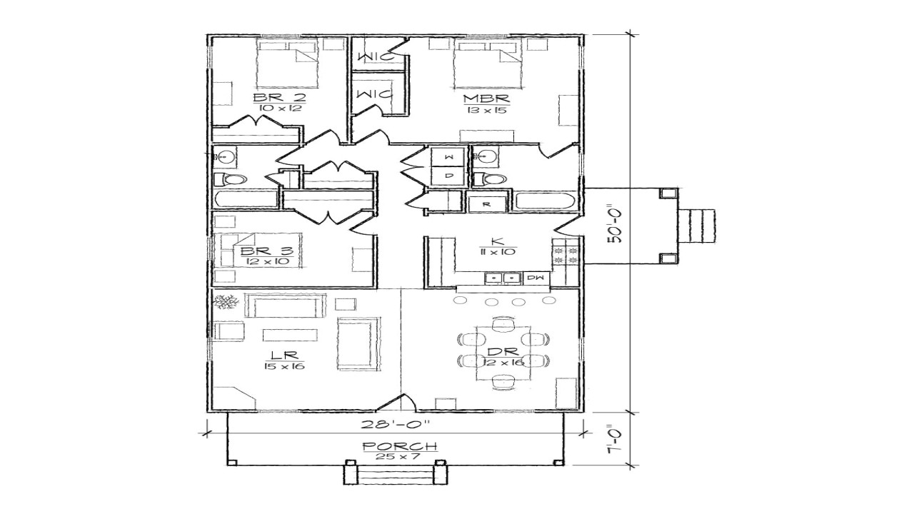 5dfd084bee5442af narrow lot bungalow house floor plans craftsman narrow lot