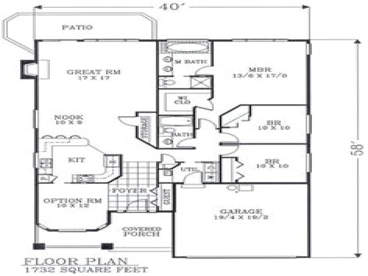 c63714615ad3f2bd craftsman open floor plans craftsman bungalow floor plans narrow