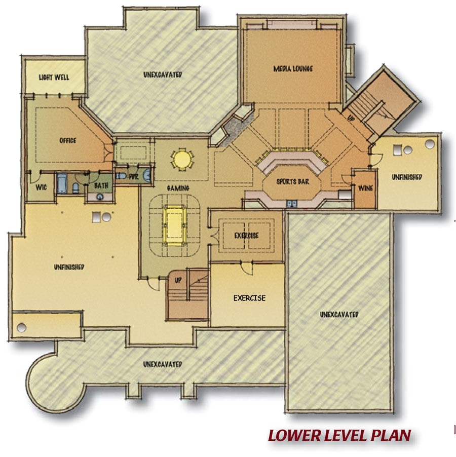 8528 custom dream home floor plans