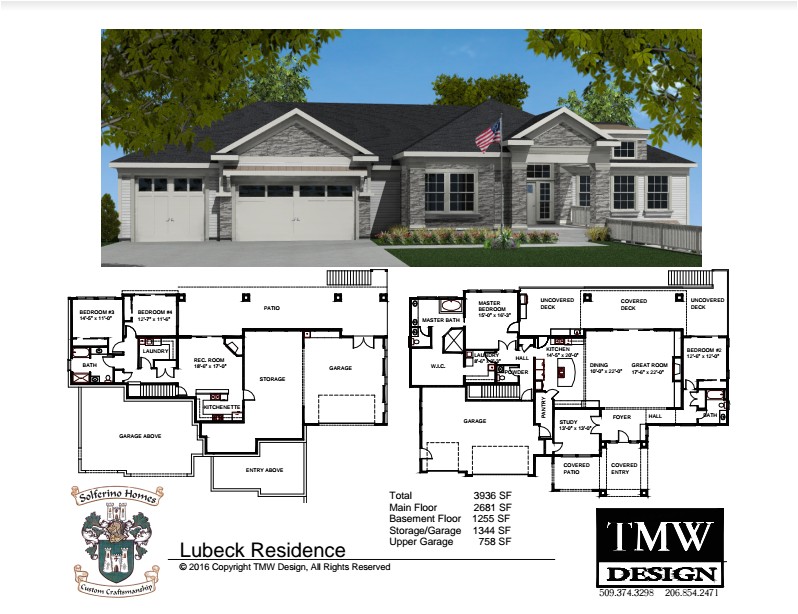 Daylight Rambler House Plans | plougonver.com