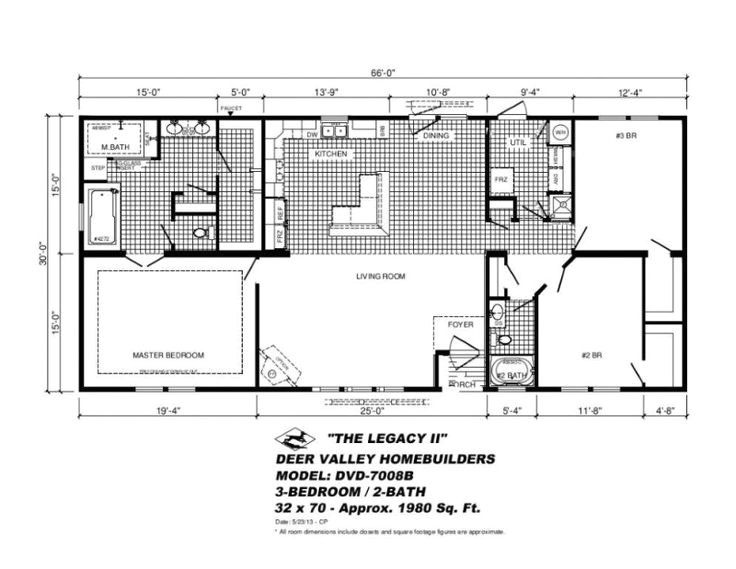 Deer Valley Mobile Home Floor Plans Plougonver