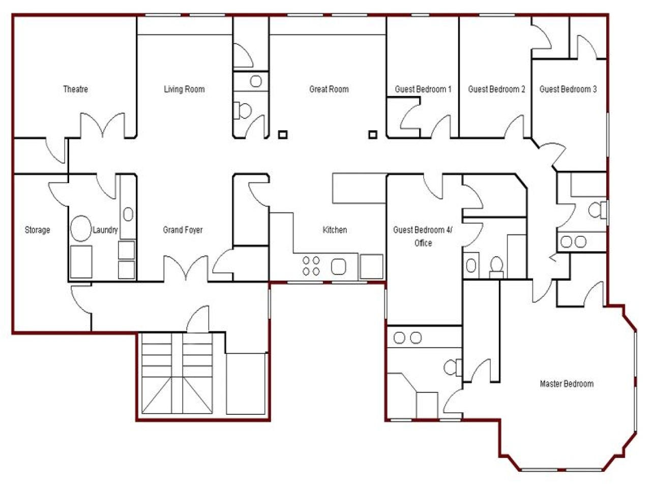 bd8febfed31a552b create simple floor plan simple house drawing plan