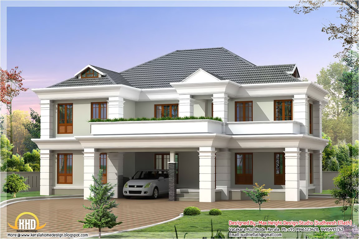 Designer Homes Plans Four India Style House Designs Kerala Home Design and