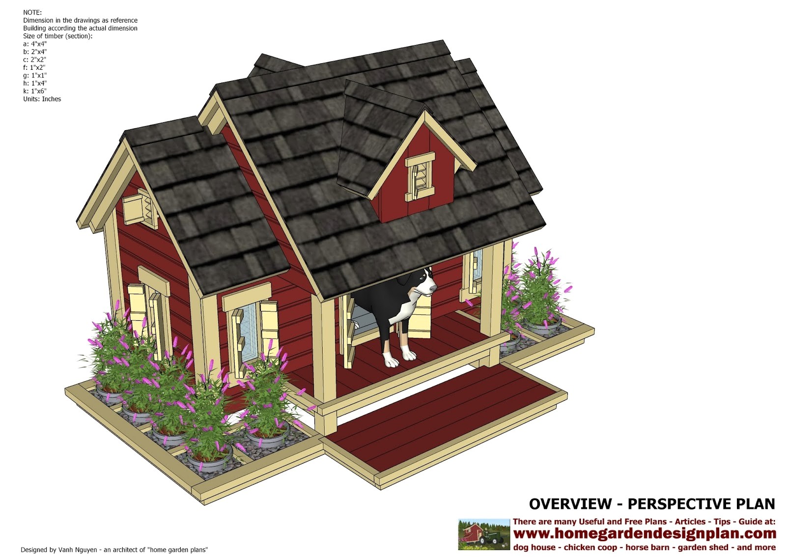 insulated dog house plans pdf