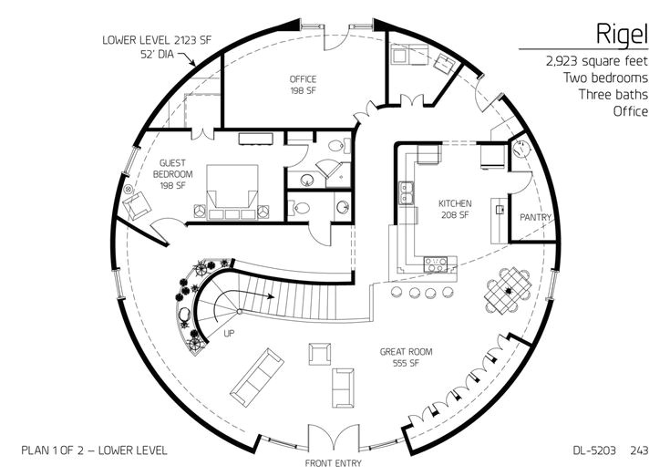 monolithic dome house plans