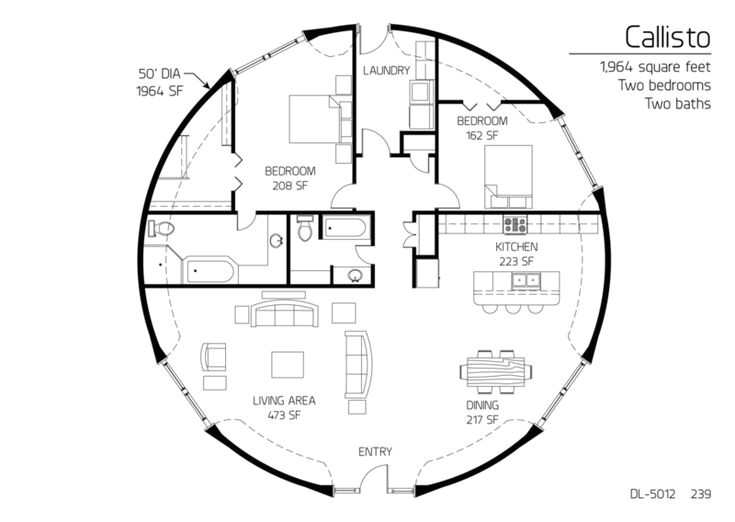 concrete dome homes floor plans