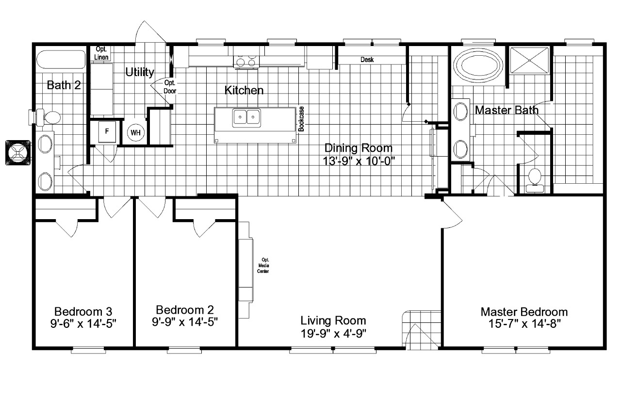 Double Wide Mobile Homes Floor Plans and Prices Fleetwood ...