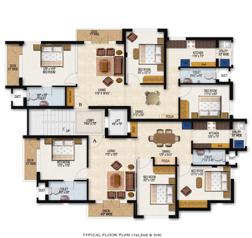 duggar family house floor plan