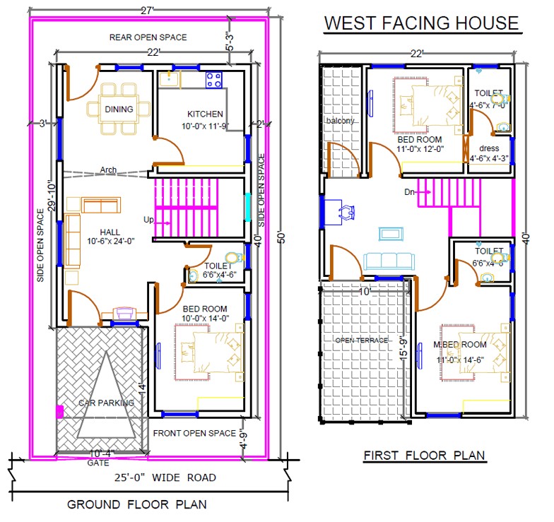 duplex-house-plans-hyderabad-plougonver