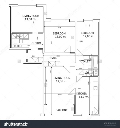 drawing simple house plans