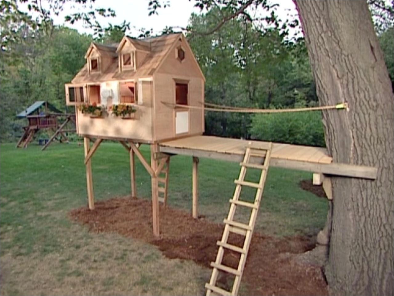 how to build a tree fort