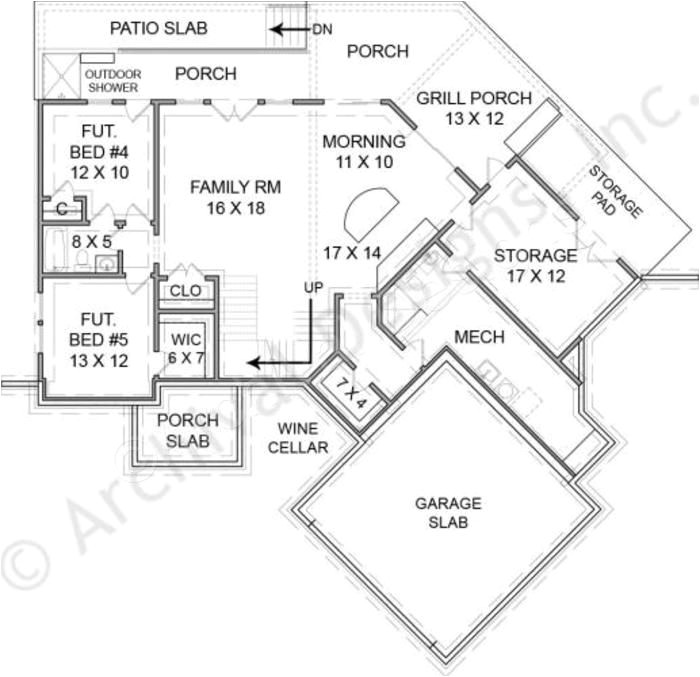 Empty Nester House Plans With Basement Plougonver