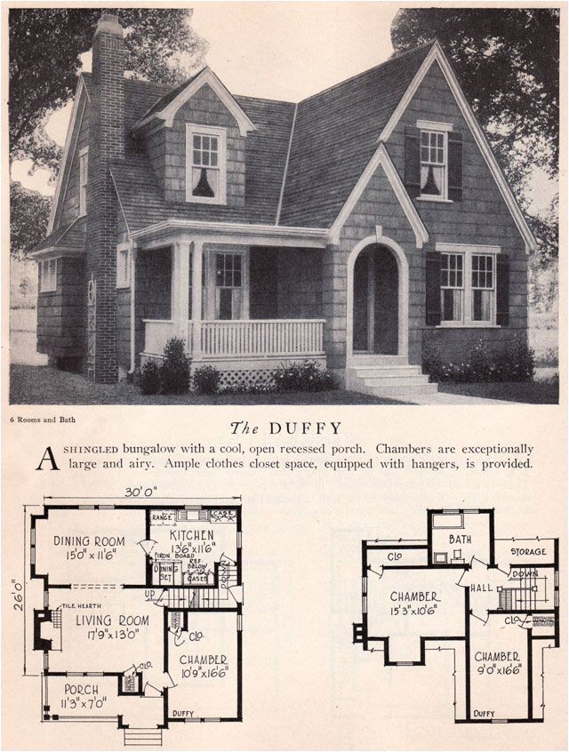 vintage house plans