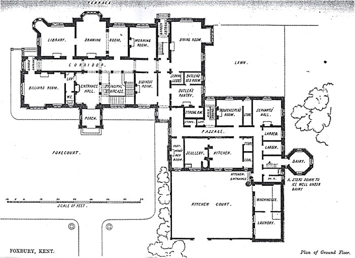 historic english country house floor plans