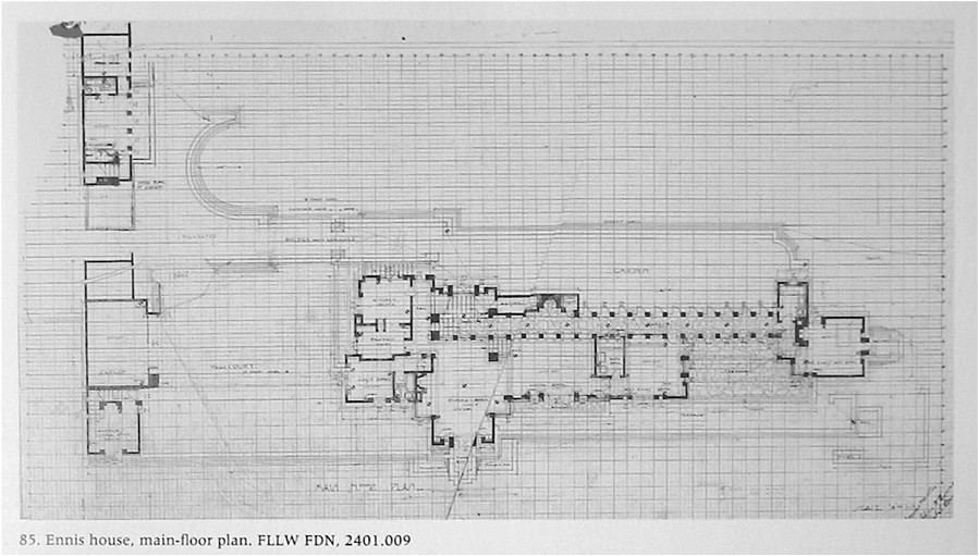 ennis house floor plan