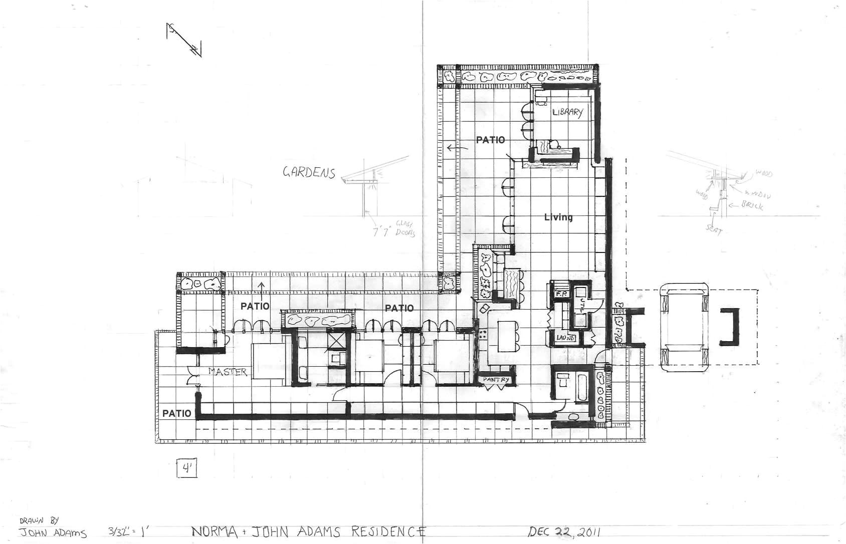 ennis house floor plan