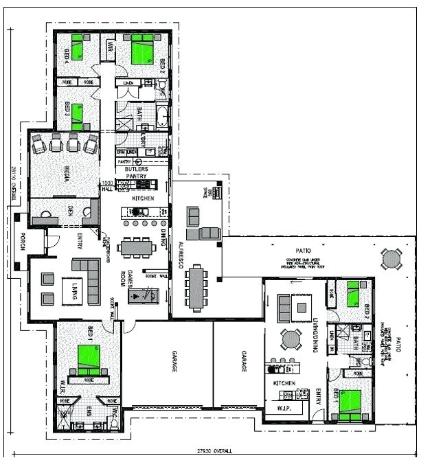 dual house plans dual living floor plan dual key house design