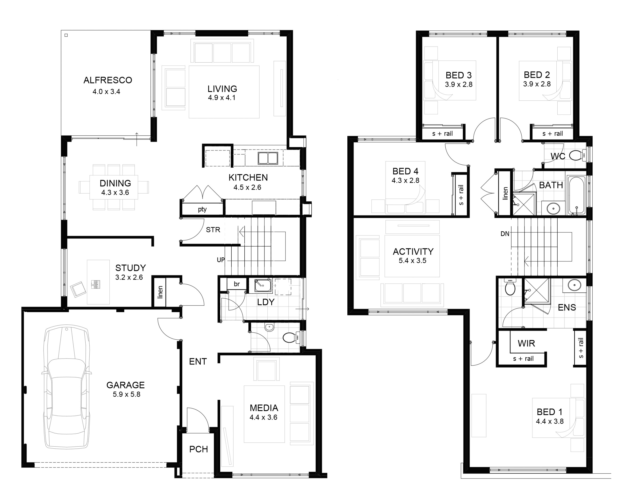 contemporary two story home floor plans floor plan 2 story house throughout luxury sample floor plans 2 story home