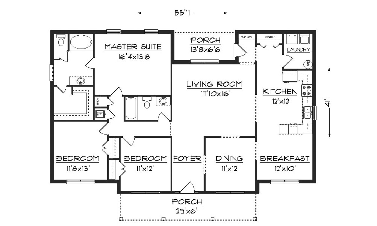 modern house plans bungalow