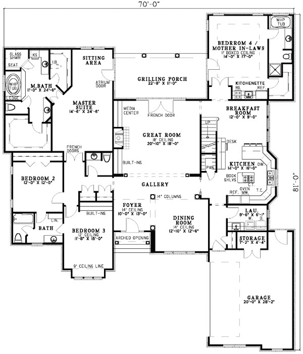 house plans with mother in law suites plan w5906nd spacious design with mother in law suite