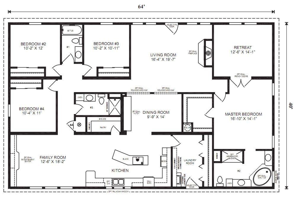 modular homes floor plans