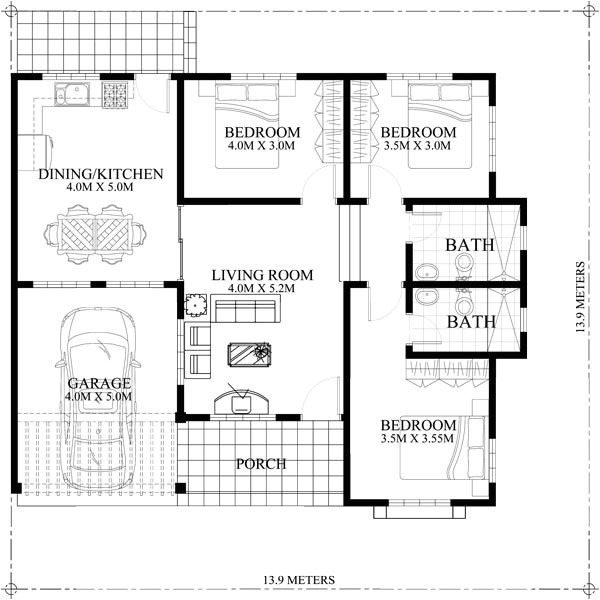beautiful houses with floor plans and