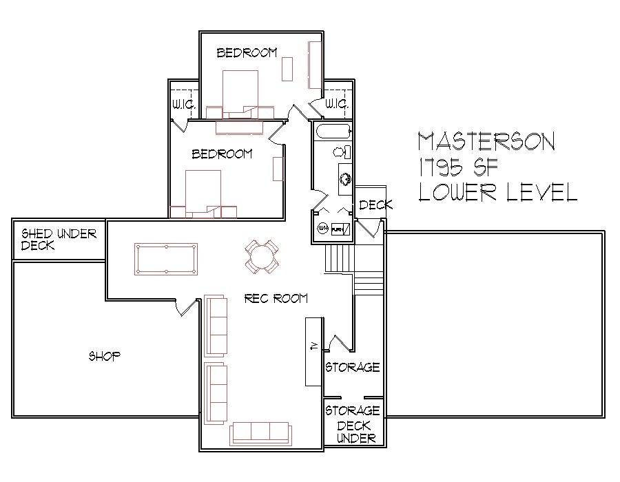 split level floor plans