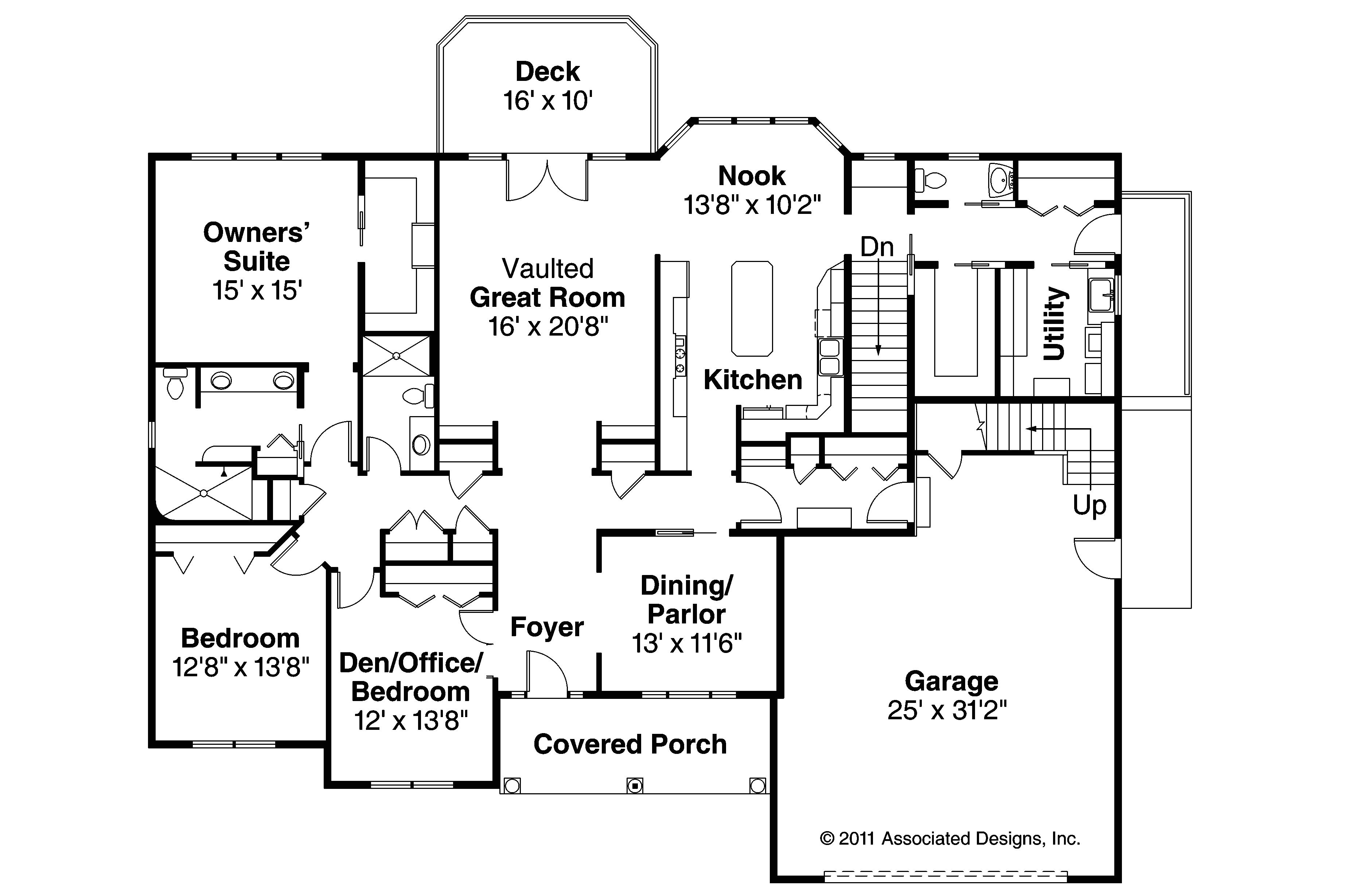 4 bedroom house plans with basement