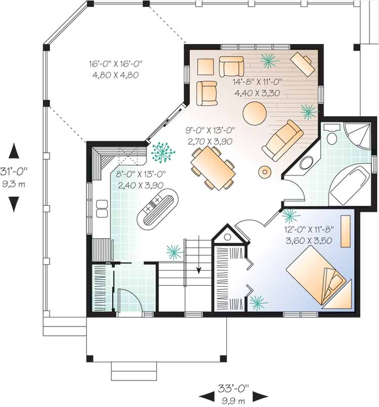 4 bedroom house plans with basement
