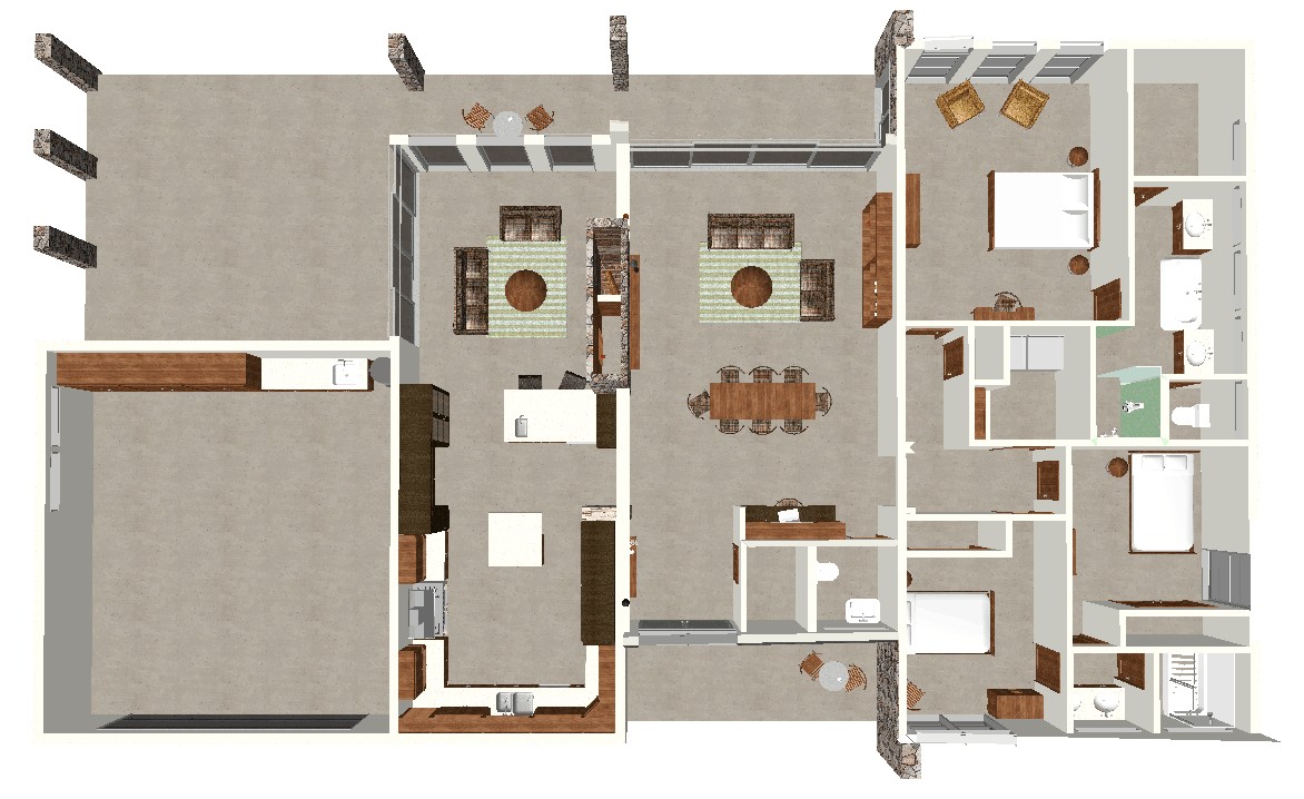 contemporary house plan d61 2056