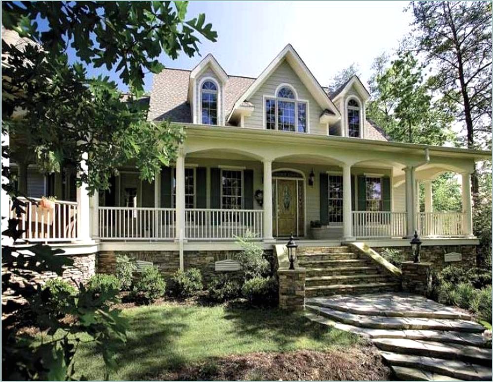 country house plans with front porches