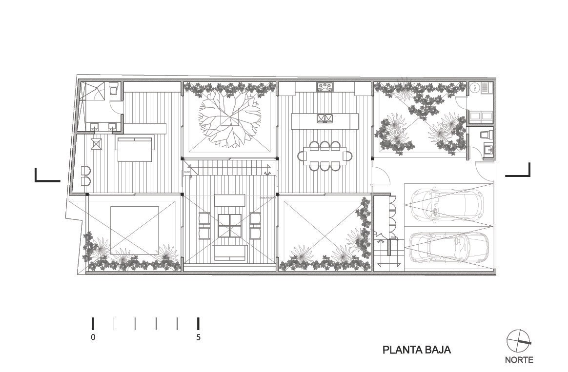 garden house floorplan