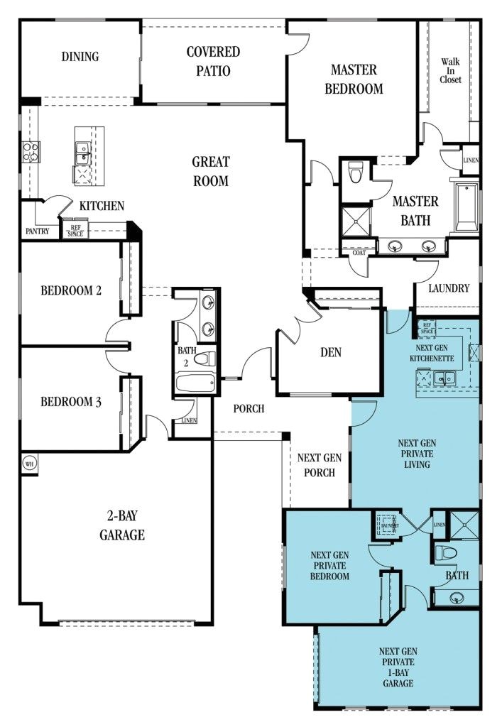 multigenerational living floor plan ideas to coexist with multiple families under one roof lennar sp
