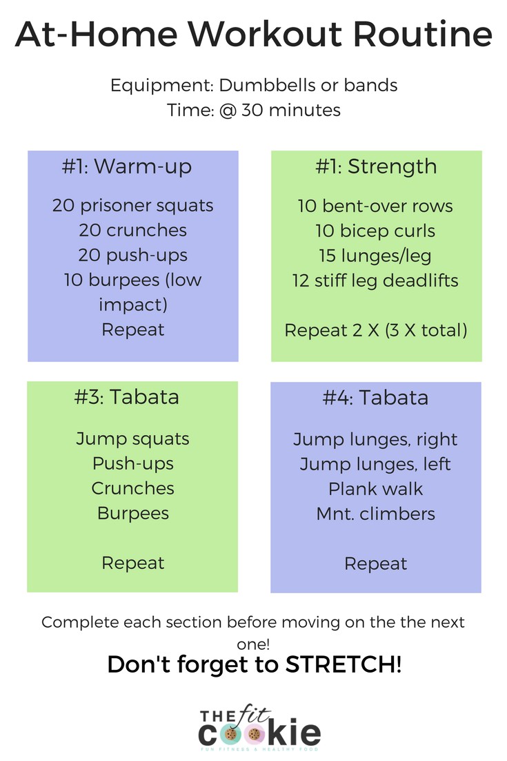 home exercise routine