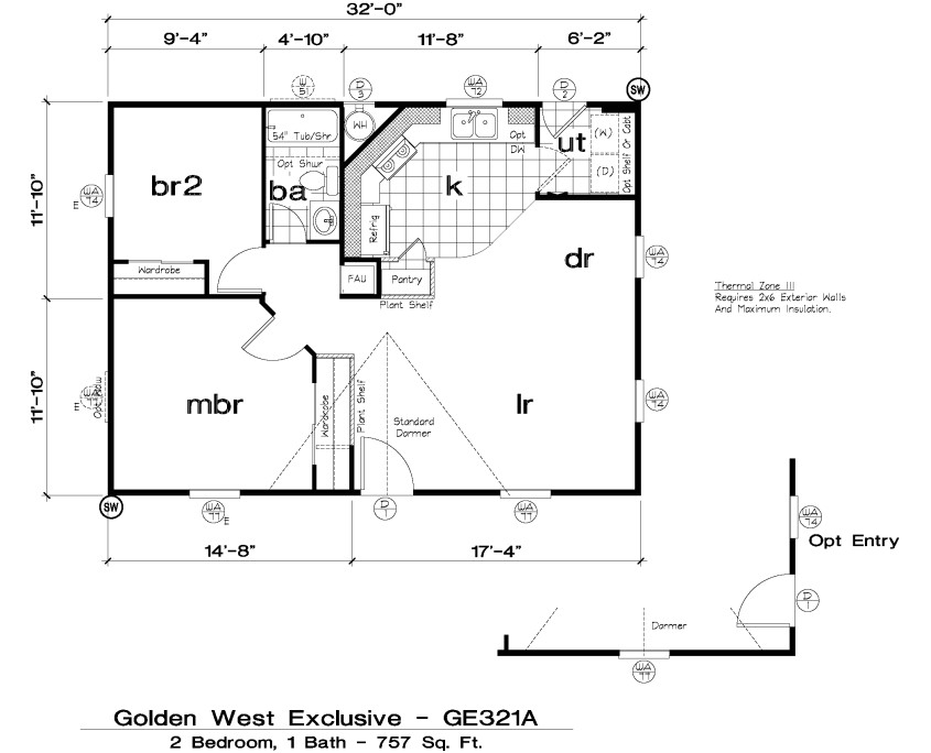 golden west exclusive floorplans