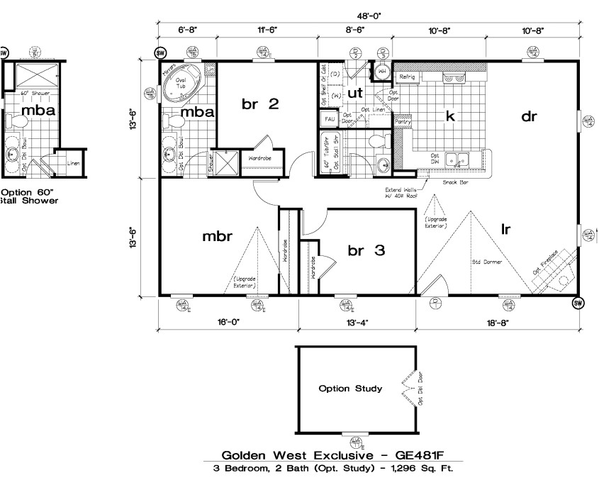 golden west homes floor plans