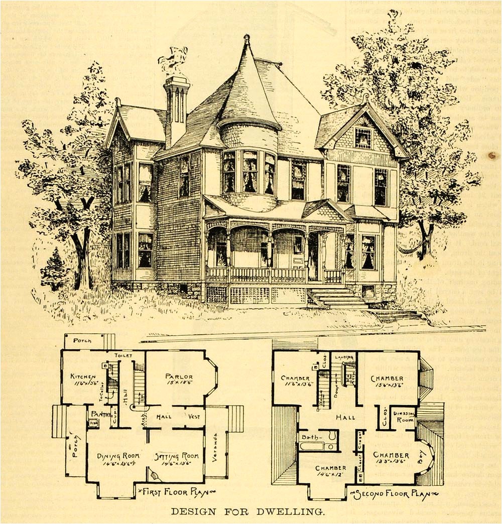 gothic victorian house plan