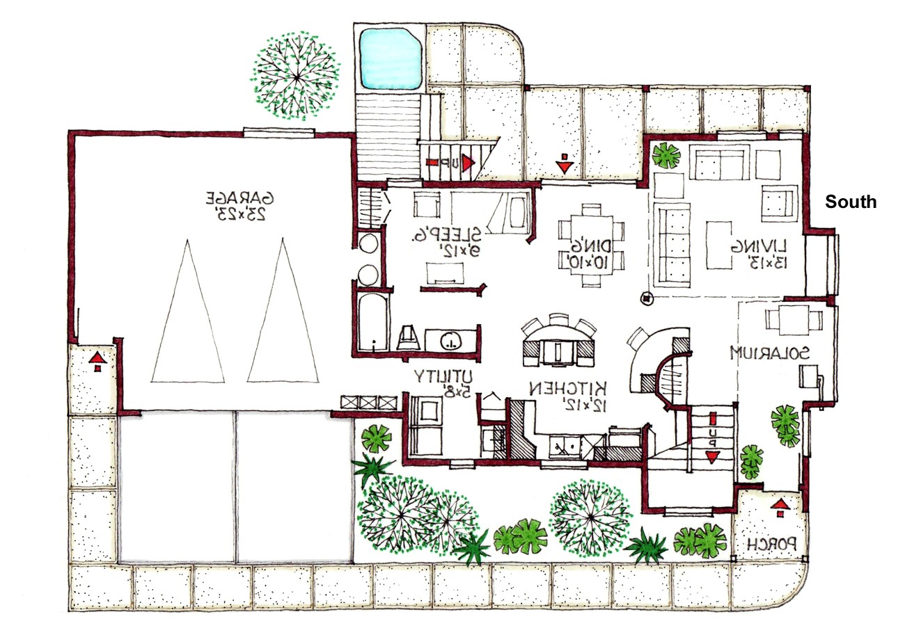 green homes house plans